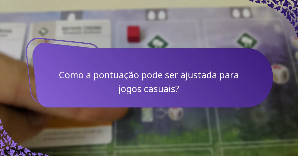 Como as regras da casa impactam a pontuação nos jogos?