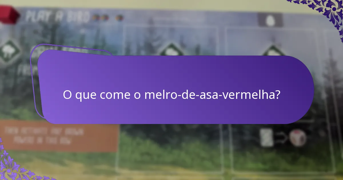 Como o comportamento do melro-de-asa-vermelha se adapta às mudanças ambientais?