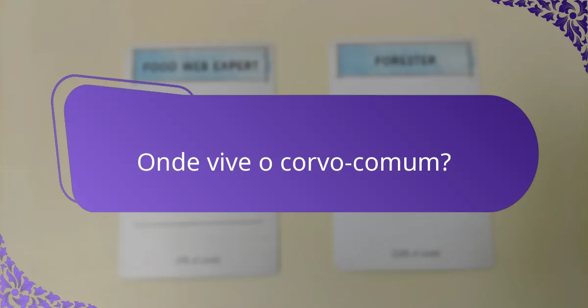Qual é o estado de conservação e as ameaças aos corvos-comuns?