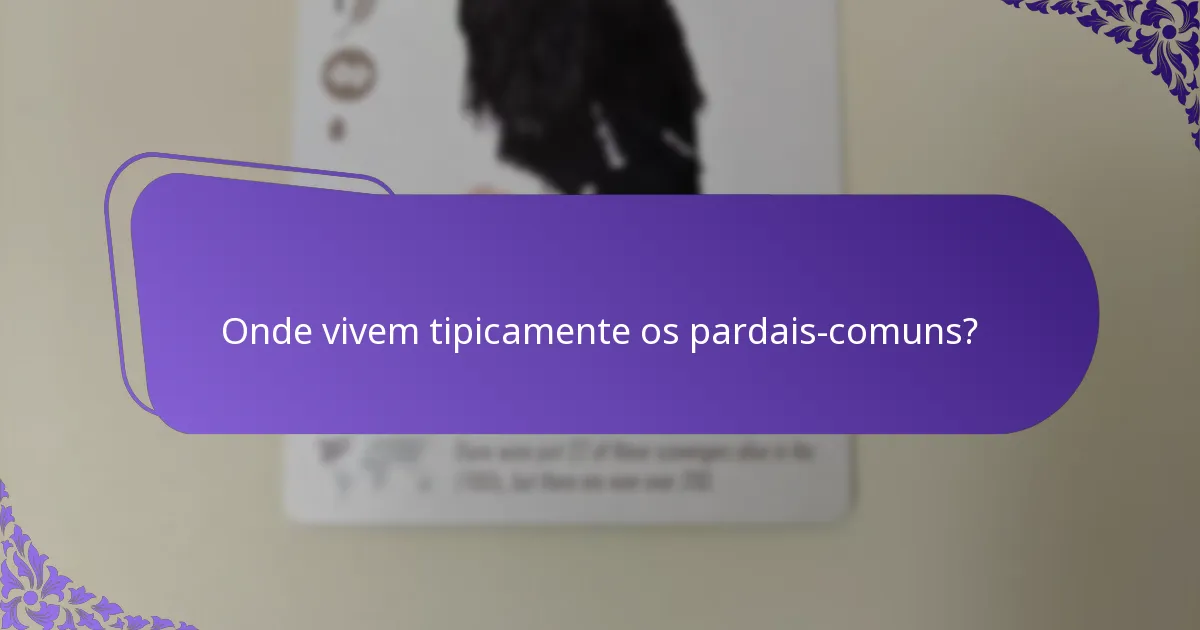 Como os comportamentos sociais afetam as populações de pardais-comuns?