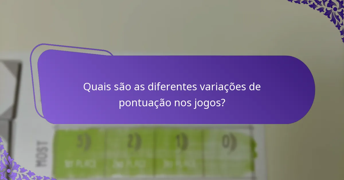 Como a pontuação pode ser ajustada para jogos casuais?