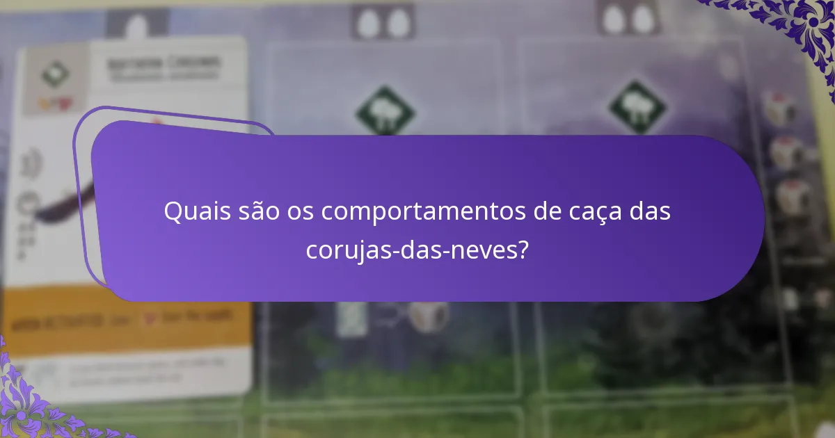 Qual é o estado de conservação das corujas-das-neves?