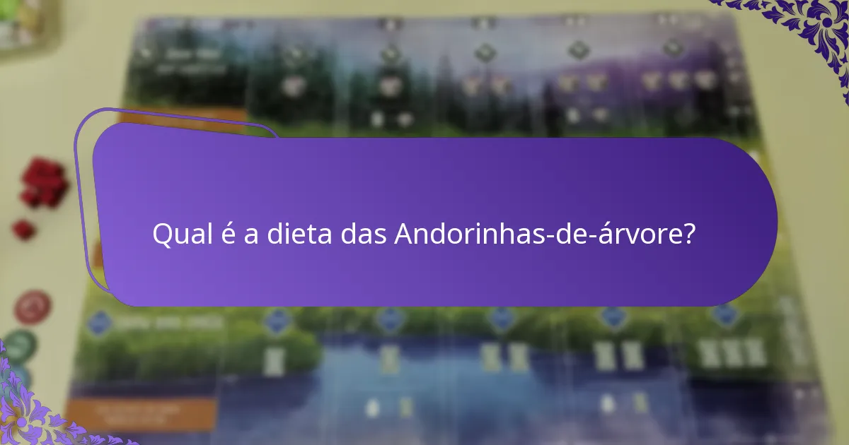 Quais são os esforços de conservação em curso para as Andorinhas-de-árvore?